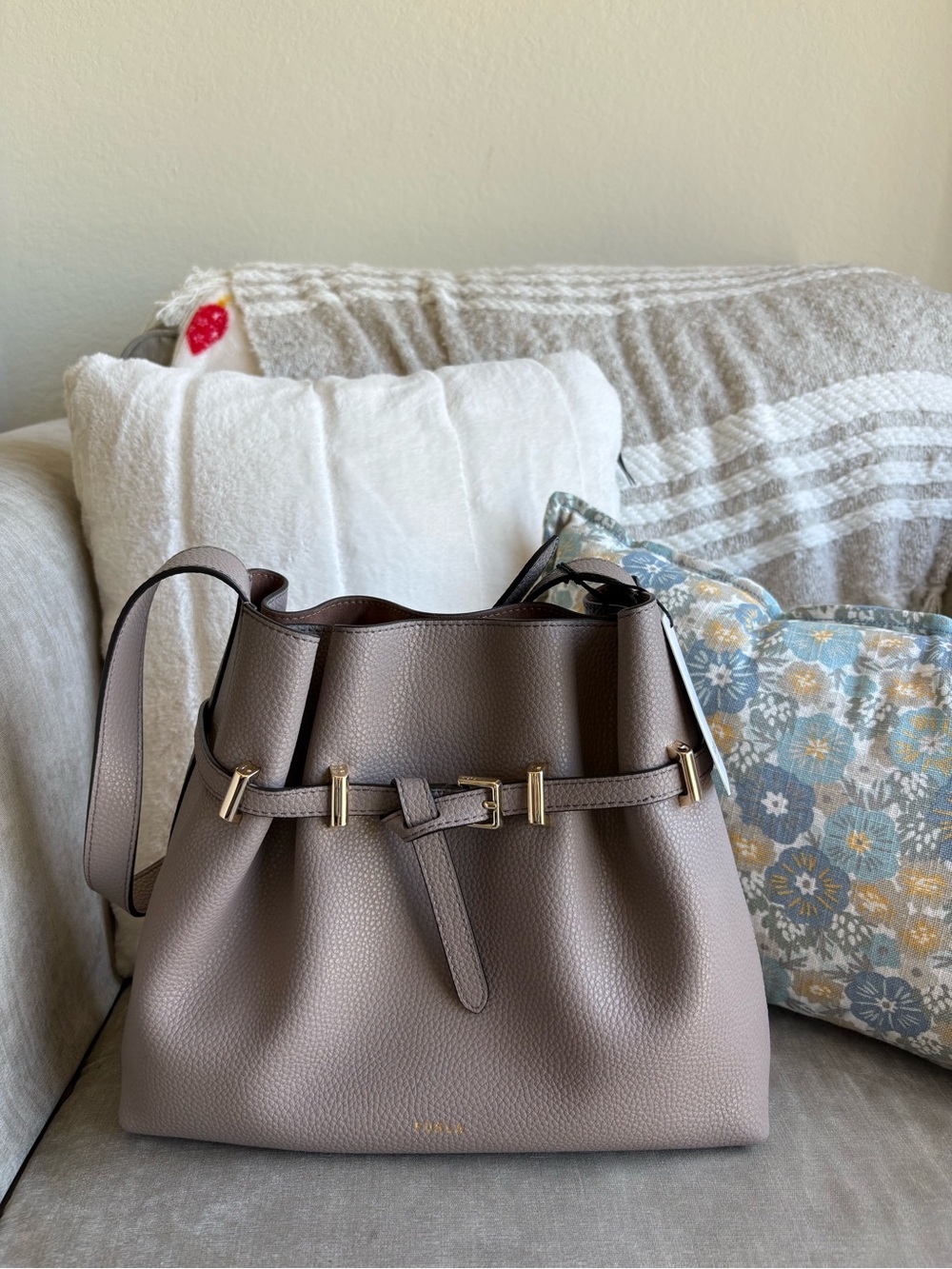 Furla Aura Bucket Bag